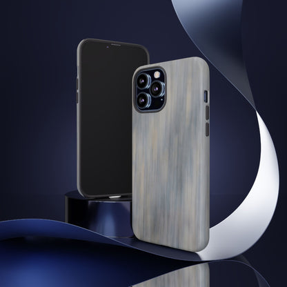 Stylish Tough Phone Case - Durable Protection with Modern Marble Design