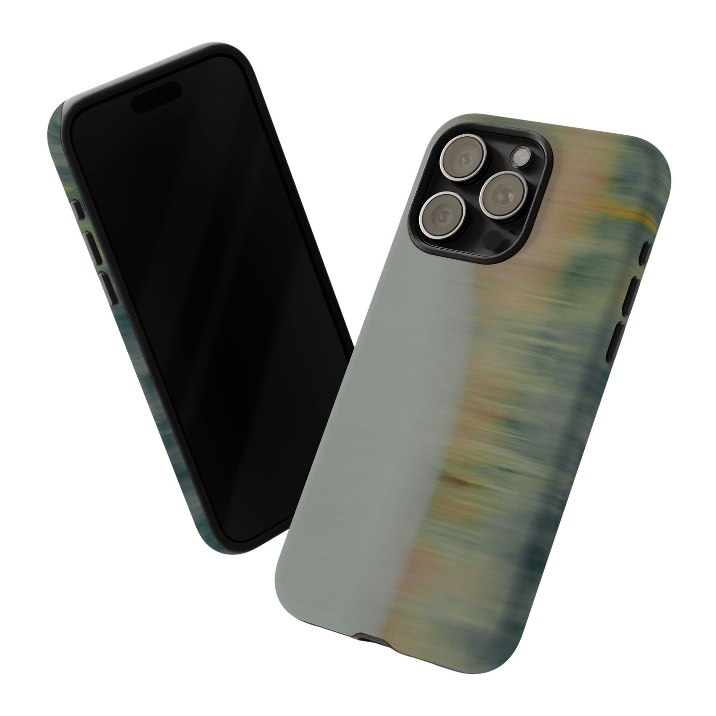 Tough Cases: Modern Abstract iPhone Case for Nature Lovers