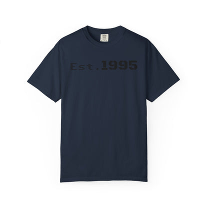 Vintage Est. 1995 T-Shirt, Retro Unisex Tee, Perfect Gift for Birthdays, Casual Wear, Nostalgic Apparel