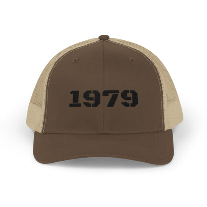 Vintage 1979 Snapback Trucker Cap | Retro Style Hat, Gift for Him, Cool Dad Cap, 1979 Birthday Gift, Casual Everyday Wear