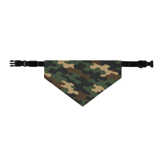Stylish Camouflage Pet Bandana Collar | Dog Accessory for Outdoor Adventures, Pet Fashion, Camo Dog Gear, Puppy Bandana, Gift for Pet Lovers