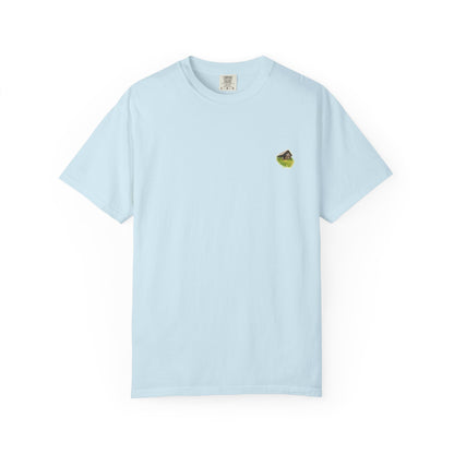 Nature-Inspired Unisex Garment-Dyed T-Shirt, Eco-Friendly Tee, Summer Casual Wear, Gift for Nature Lovers, Relaxed Fit T-Shirt