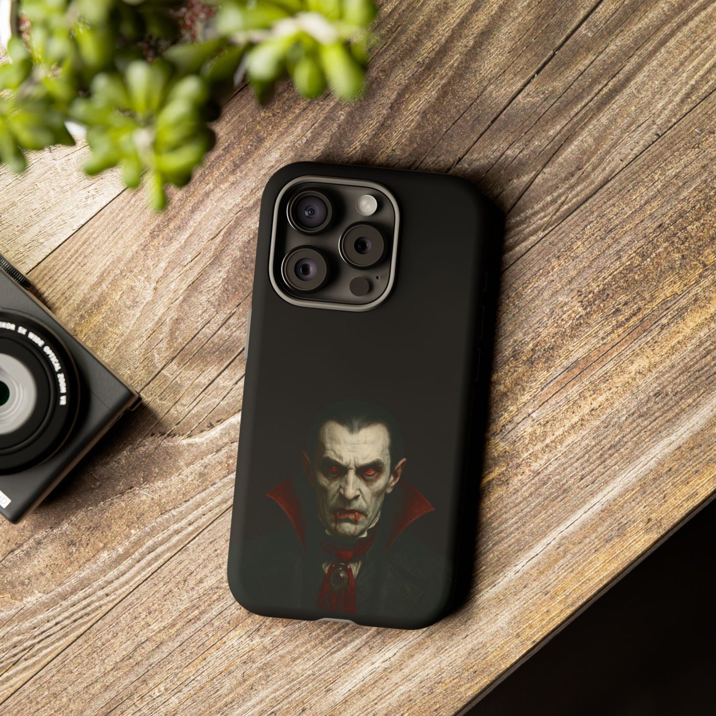 Vampire Phone Case - Tough Cases for Halloween, Gothic Decor, Gifts for Horror Fans, Spooky Accessories, Unique Cellphone Cover
