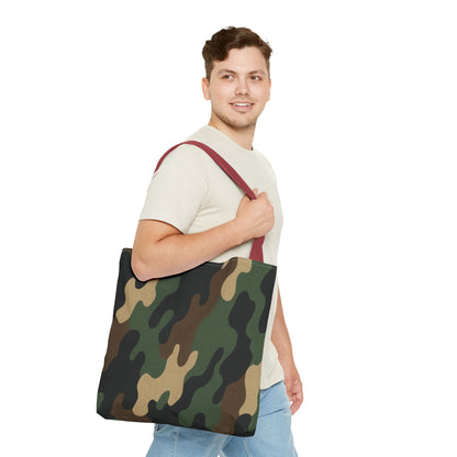 Stylish Camouflage Tote Bag, Reusable Shopping Bag, Beach Tote, Casual Carry-All, Gift for Him or Her