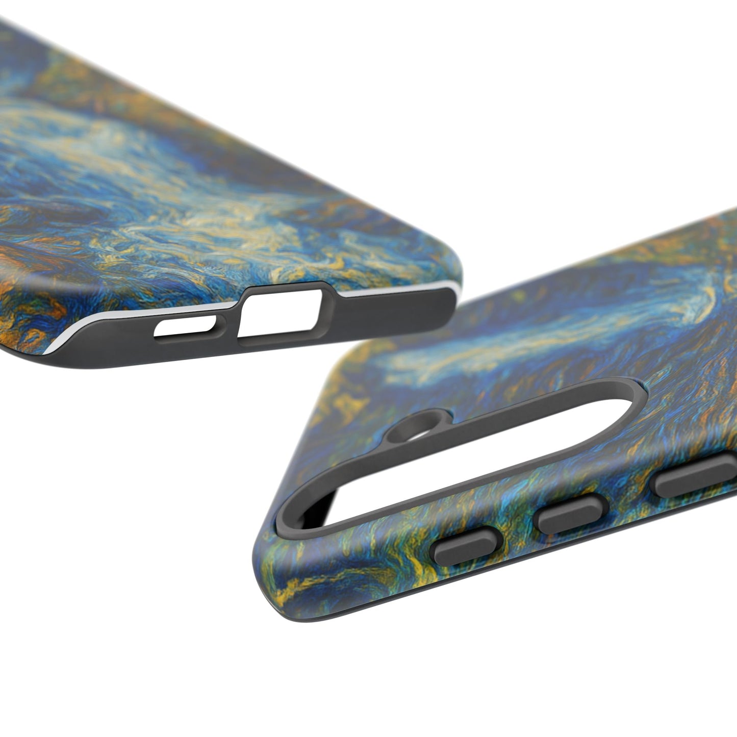 Artistic Phone Case - Waterfall Design, Unique Gift, Phone Accessory, Nature Lover, Original Artwork