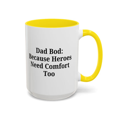 Dad Bod Coffee Mug - Perfect Gift for Fathers, Comfort Mug, Dad Humor, Father's Day Gift, Coffee Lovers
