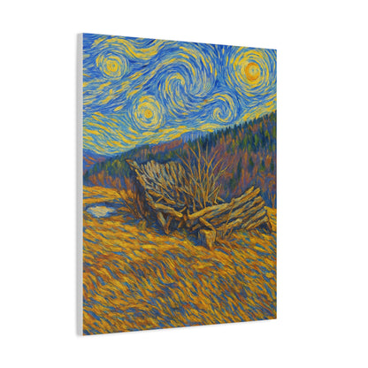Artistic Van Gogh Style Canvas Wall Art, Nature Inspired Decor, Home Aesthetic, Gift for Art Lovers, Gallery Wall Piece, Living Room Decor, [...]