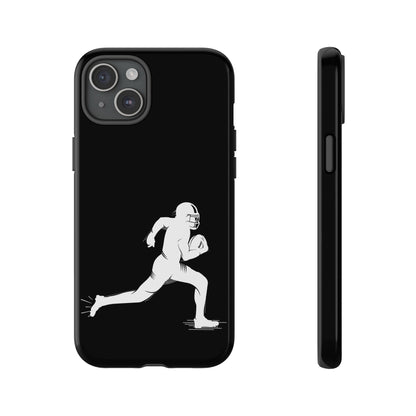 Football Player Phone Case, Tough Cases, Sports Phone Cover, Gift for Athletes, iPhone & Samsung Accessories, Running Player Design
