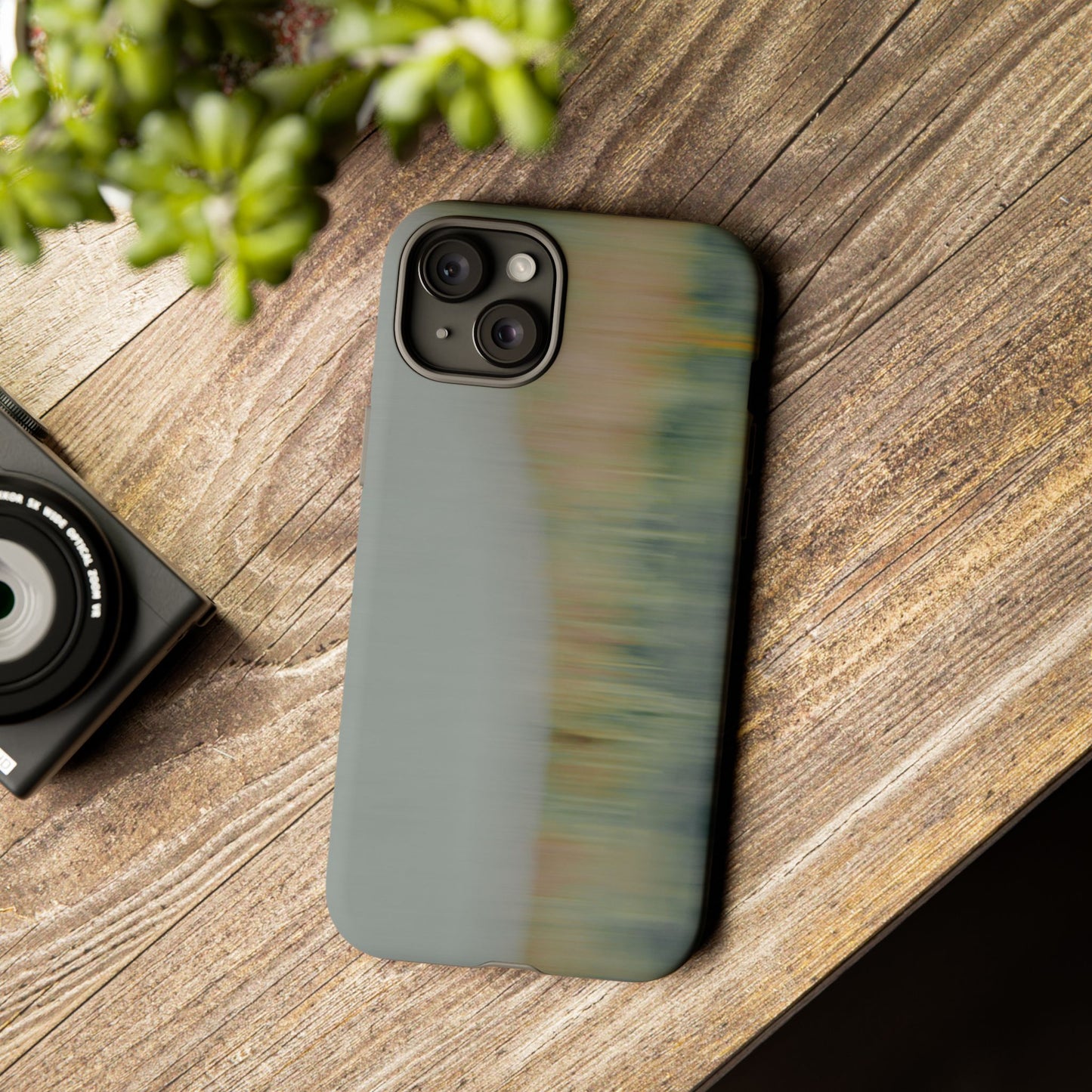 Tough Cases: Modern Abstract iPhone Case for Nature Lovers