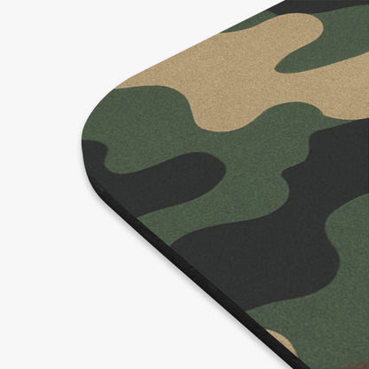 Camouflage Mouse Pad, Tactical Desk Accessory, Gaming Gift, Office Decor, Unique Gift for Soldiers, Military Style