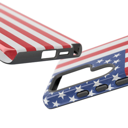 American Flag Phone Case - Patriotic Cell Cover, Tough Cases, USA Pride, Independence Day Gift, Veteran's Day, Phone Protection