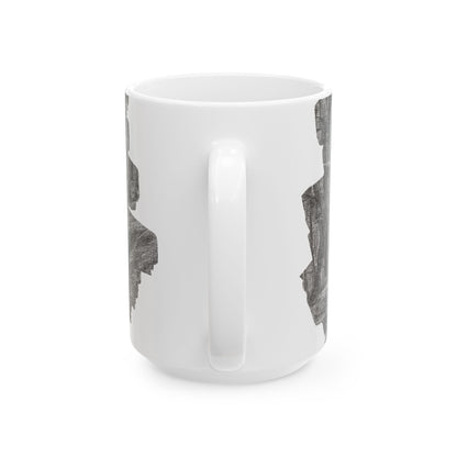 Nature-Inspired Abstract Ceramic Mug | Forest Path Design | Cozy Gift for Coffee Lovers | Home Decor | Nature Lover's Mug