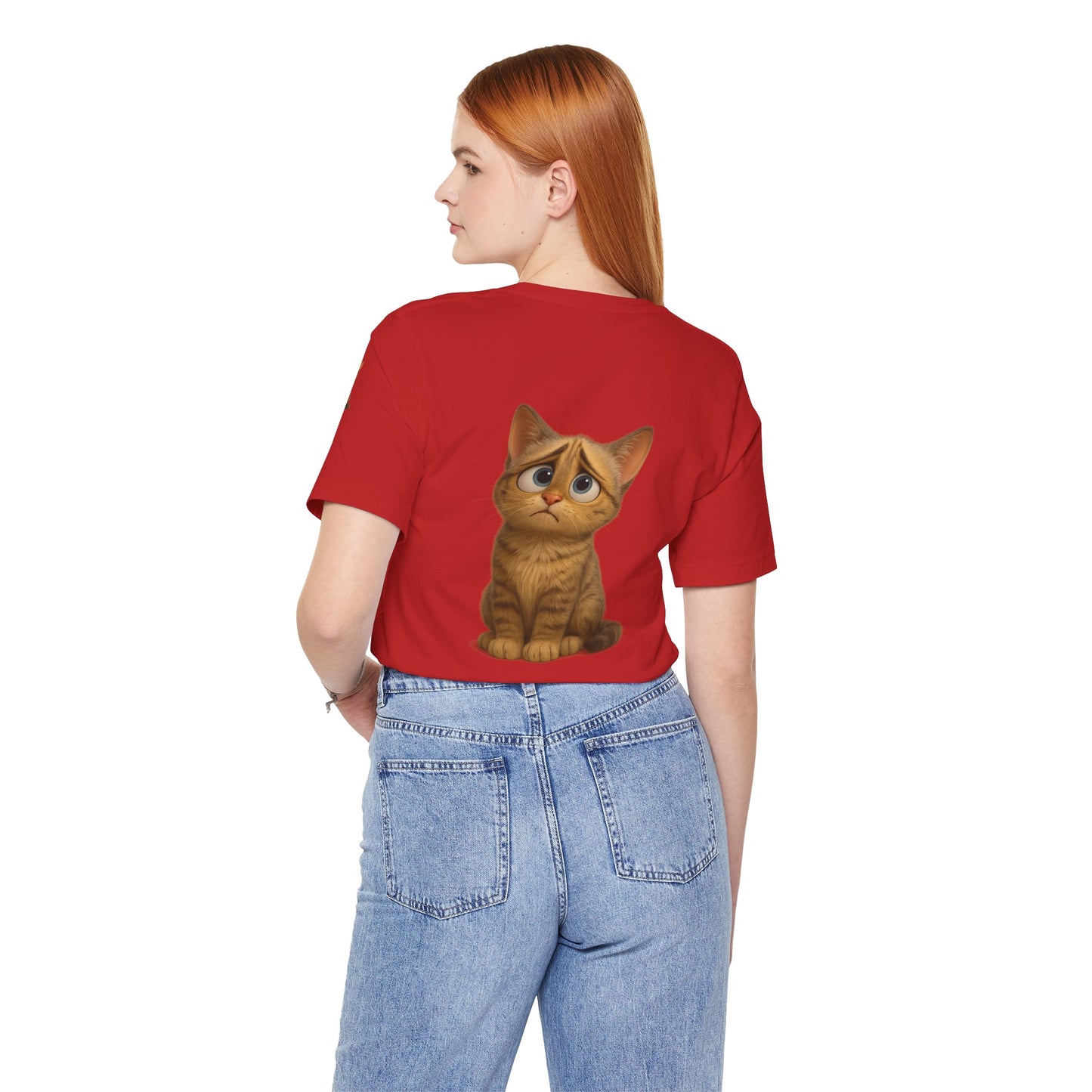 Adorable Cat Graphic Tee, Cute Pet Lover Shirt, Animal Lover Gift, Funny Cat Apparel, Birthday, Christmas, Everyday Use