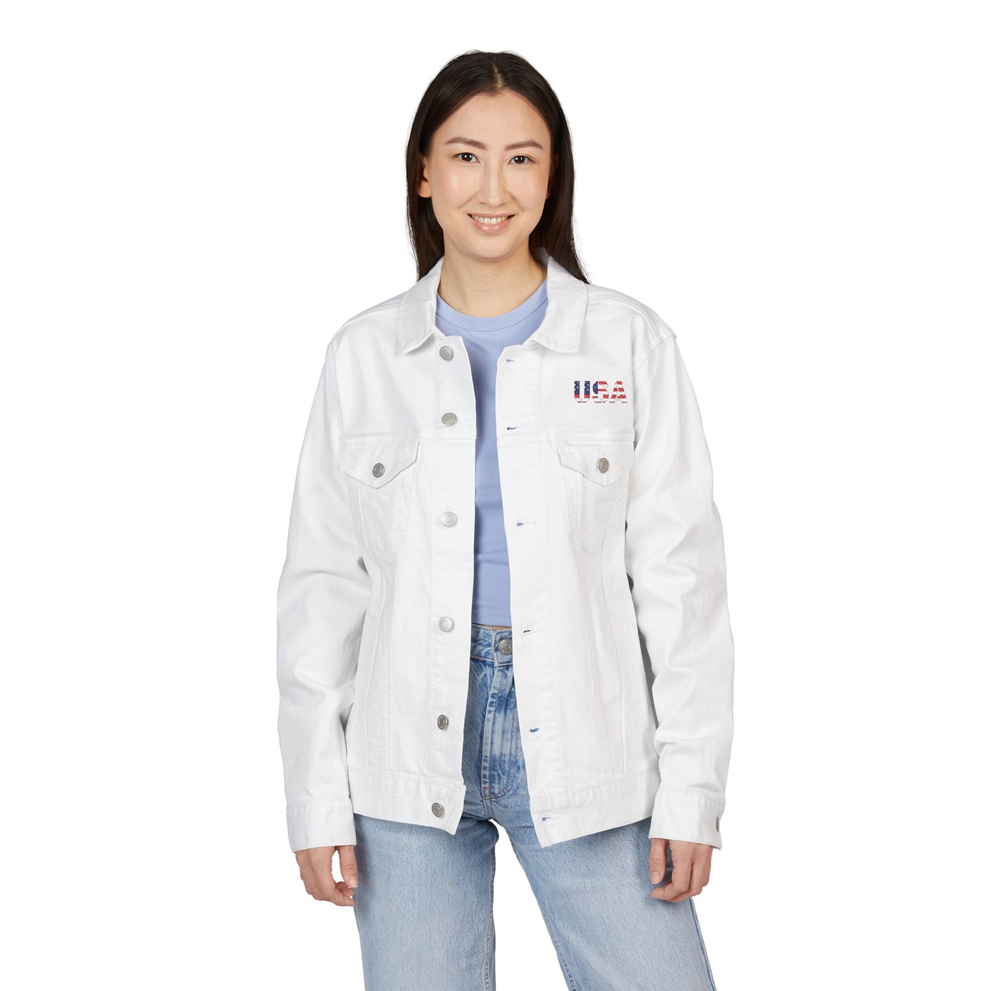 Embroidered Unisex Denim Jacket - Stylish, Casual, Perfect for Summer Outings, Men's & Women's Fashion Statement, Birthday Gift, [...]