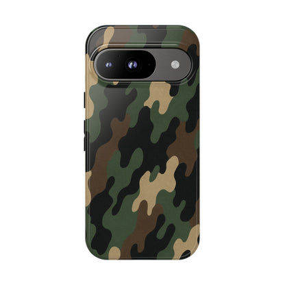 Camouflage Phone Case, Tough Cases, Military Style, Unique Phone Accessories, Gift for Him, Durable Phone Cover