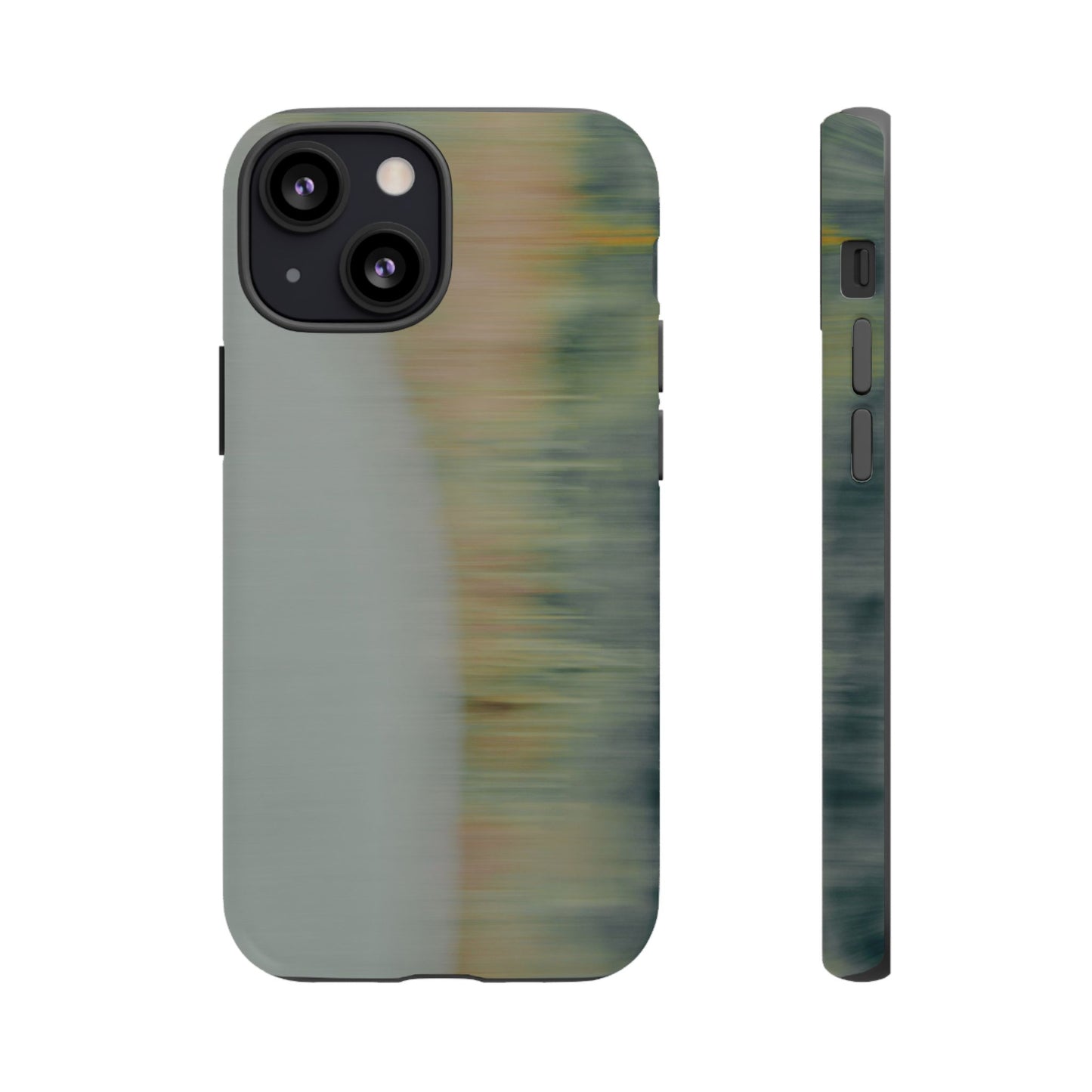 Tough Cases: Modern Abstract iPhone Case for Nature Lovers