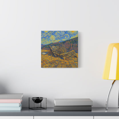 Artistic Van Gogh Style Canvas Wall Art, Nature Inspired Decor, Home Aesthetic, Gift for Art Lovers, Gallery Wall Piece, Living Room Decor, [...]