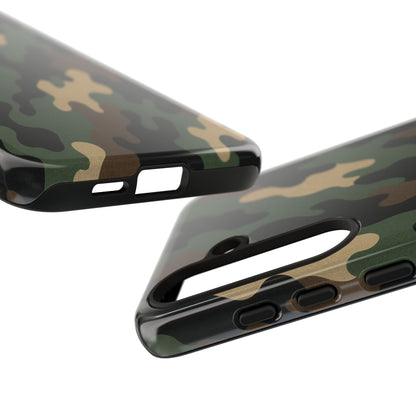 Camouflage Phone Case, Tough Cases, Military Style, Unique Phone Accessories, Gift for Him, Durable Phone Cover