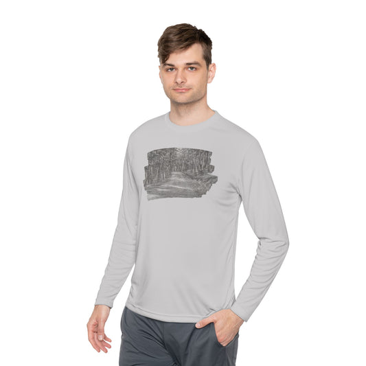 Unisex Long Sleeve Tee - Nature Inspired Design, Comfortable Graphic Shirt for Outdoor Lovers, Casual Wear, Gift for Nature [...] - product image