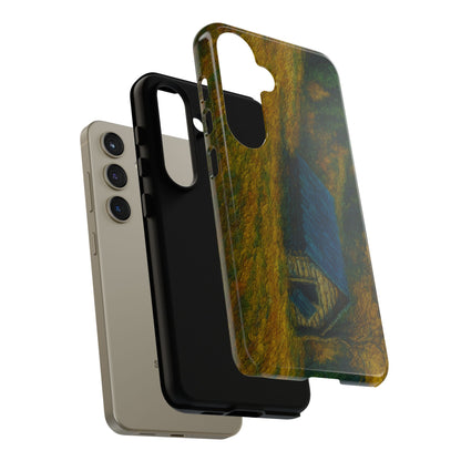 Artistic Phone Case by Tough Cases, Nature-Inspired Phone Protection, Unique Gift for Nature Lovers, Stylish Accessory, Fall Aesthetic