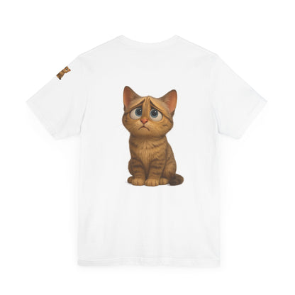 Adorable Cat Graphic Tee, Cute Pet Lover Shirt, Animal Lover Gift, Funny Cat Apparel, Birthday, Christmas, Everyday Use