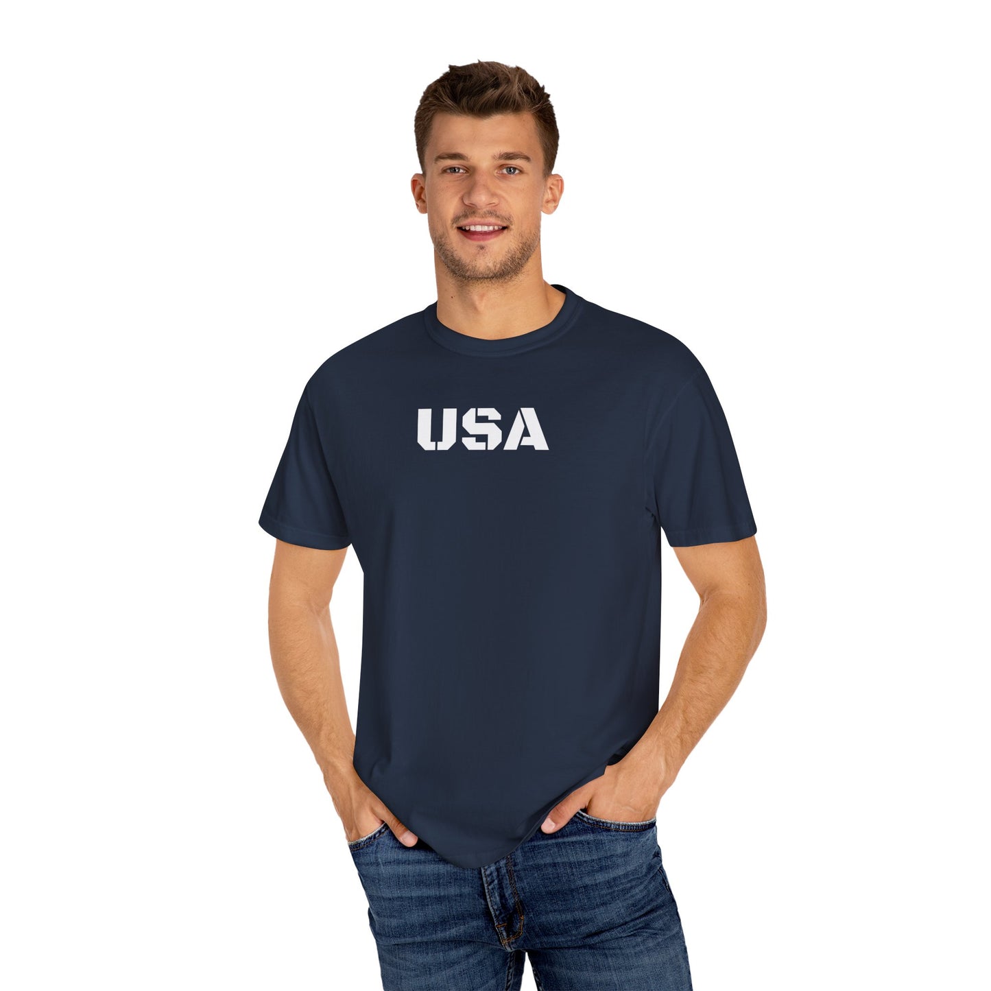 USA Vintage Unisex T-Shirt, Soft Cotton Tee, Casual Wear, Gifts for Her & Him, Summer Essentials, Independence Day Apparel