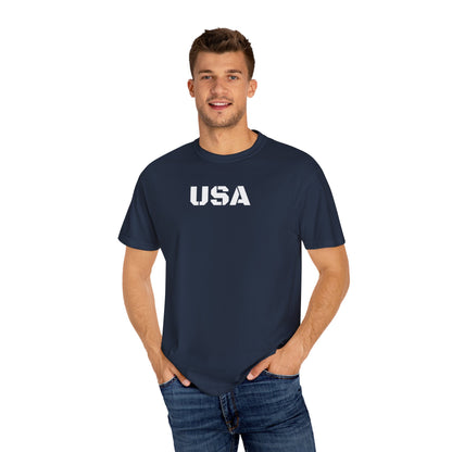 USA Vintage Unisex T-Shirt, Soft Cotton Tee, Casual Wear, Gifts for Her & Him, Summer Essentials, Independence Day Apparel