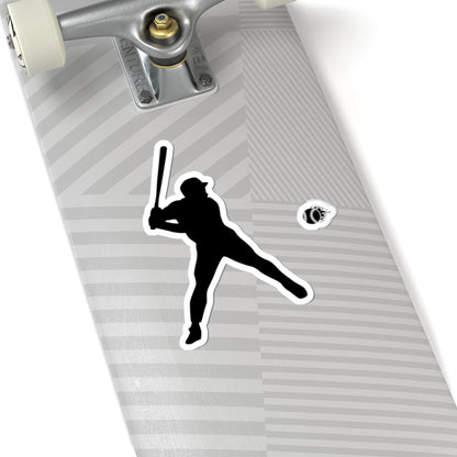 Baseball Kiss-Cut Stickers, Sports Decals, Laptop Stickers, Team Spirit Decor, Fun Gift for Athletes