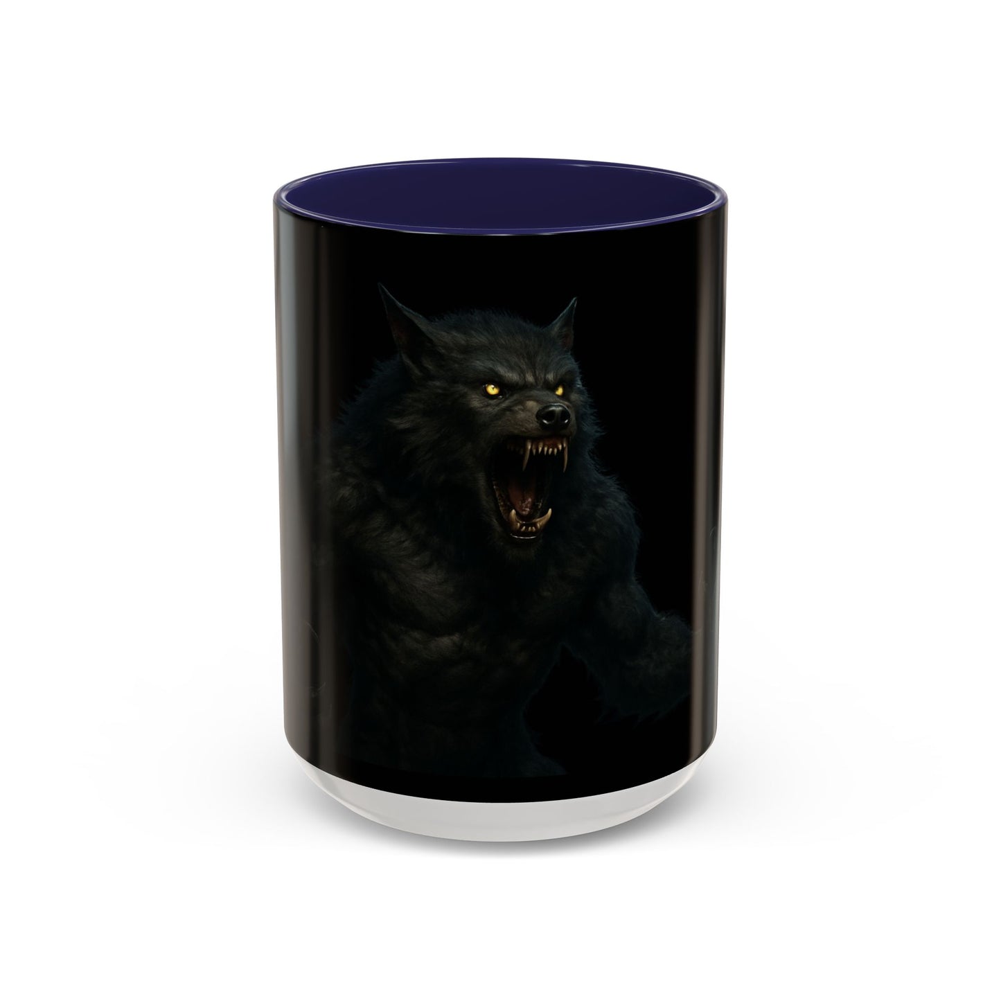 Howling Werewolf Coffee Mug - Perfect Gift for Horror Lovers, Wolf Enthusiasts, Halloween Decor, Unique Drinkware, Gothic Homeware