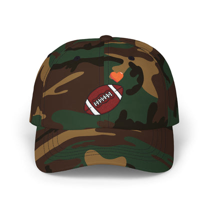 Cute Football Dad Cap, Father's Day Gift, Casual Style Hat, Sports Lover Accessory, Gift for Dad, Outdoor Activities