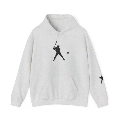 Baseball Themed Unisex Hoodie, Streetwear, Sports Fan Sweatshirt, Gift for Athletes, Casual Wear, Fall Fashion