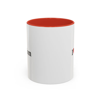 I Love Mom Accent Coffee Mug - Perfect Gift for Mother's Day & Special Occasions