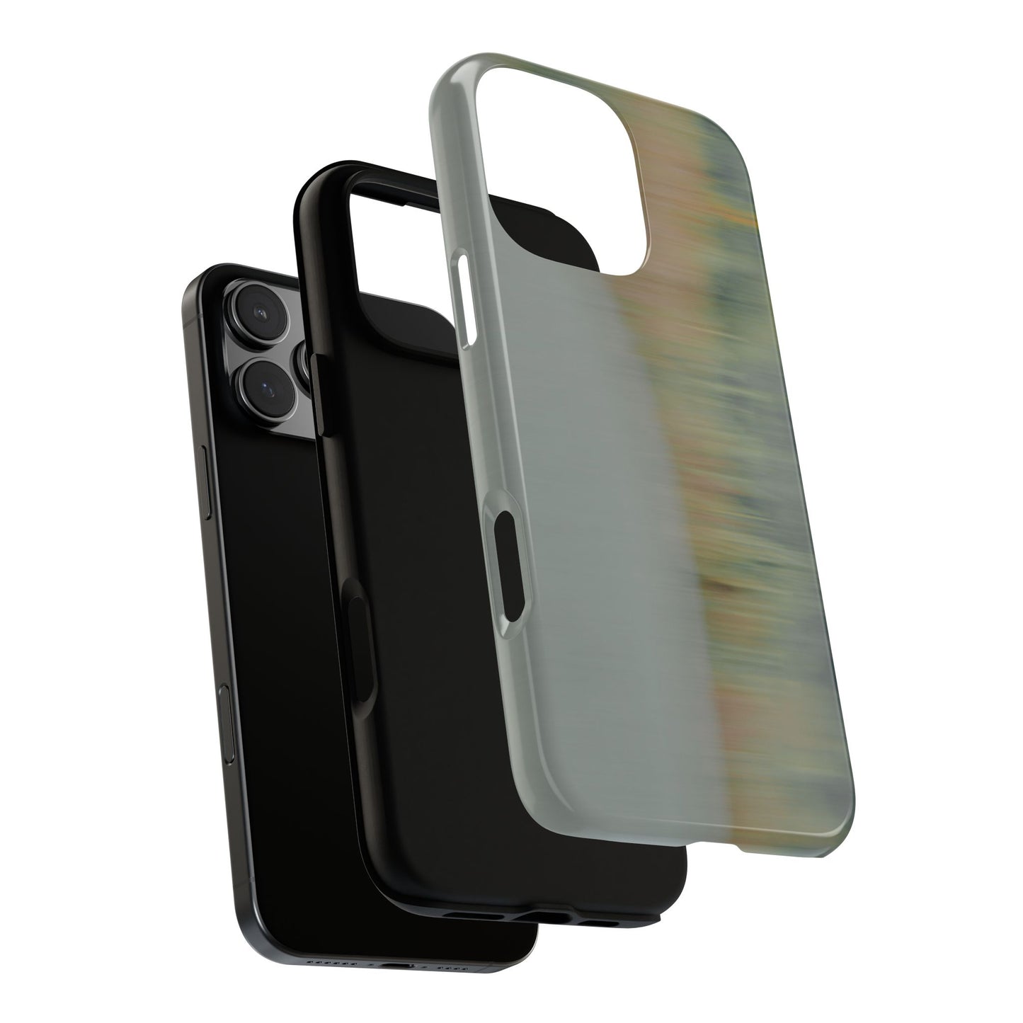 Tough Cases: Modern Abstract iPhone Case for Nature Lovers