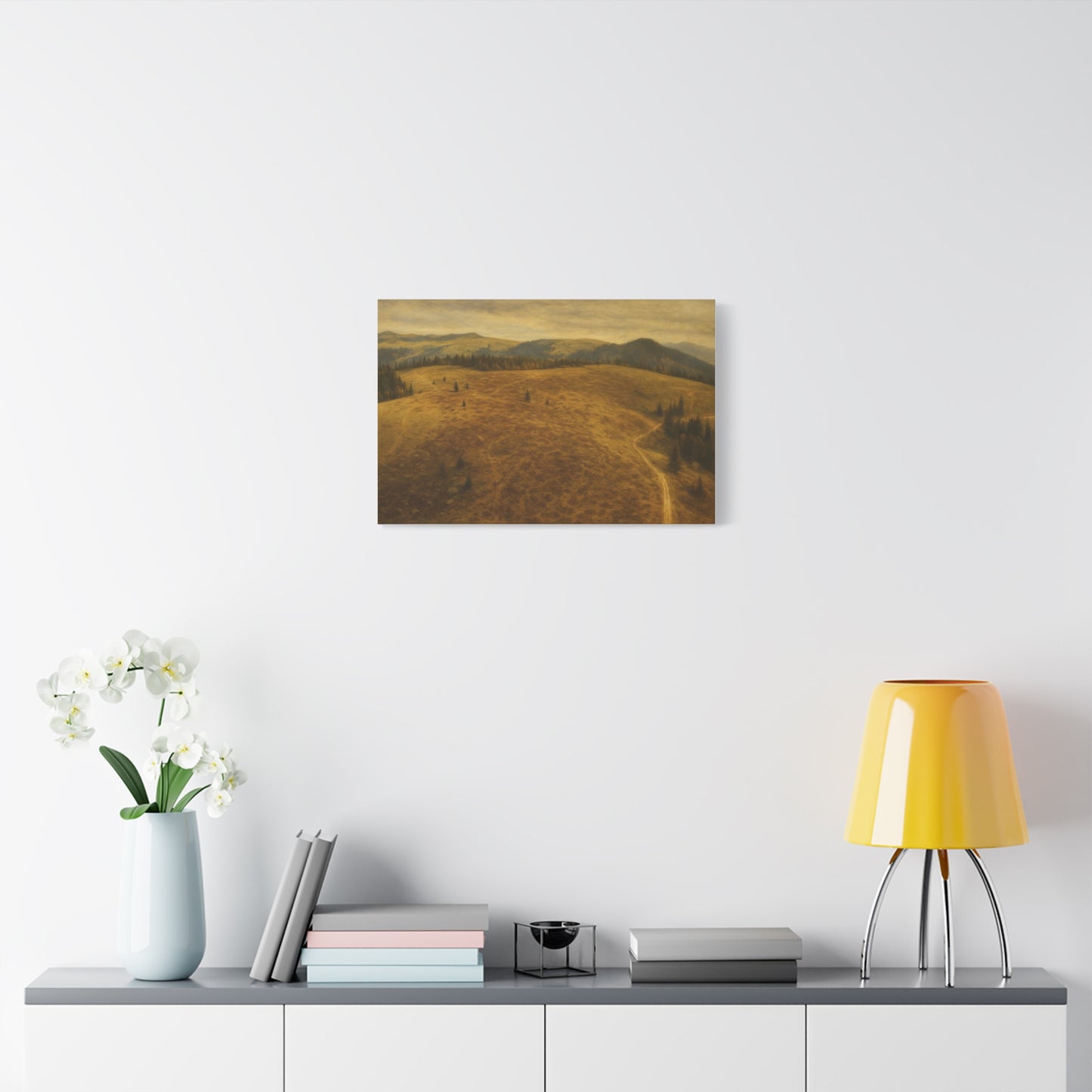 Stretched Canvas Art Print, Landscape Wall Decor, Nature Photography, Rustic Home Decor, Gifting, Earthy Art
