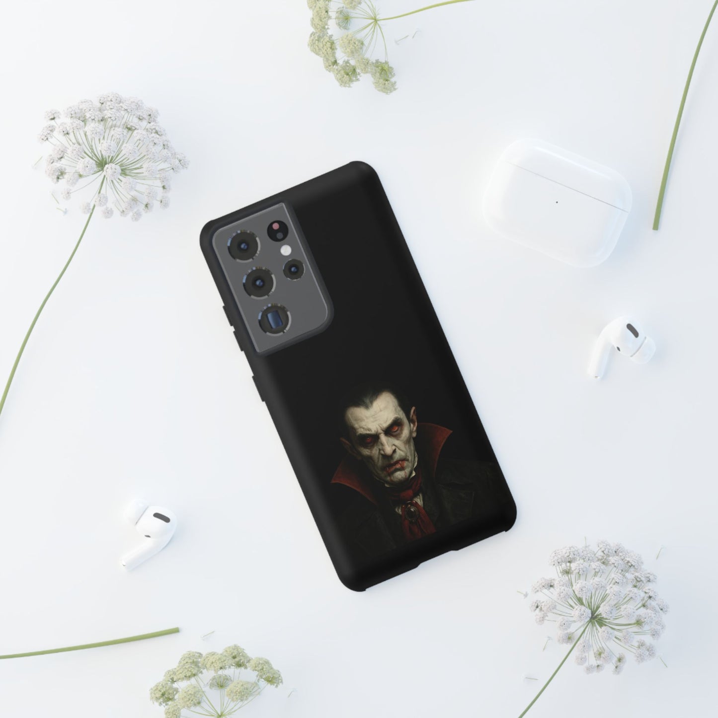 Vampire Phone Case - Tough Cases for Halloween, Gothic Decor, Gifts for Horror Fans, Spooky Accessories, Unique Cellphone Cover