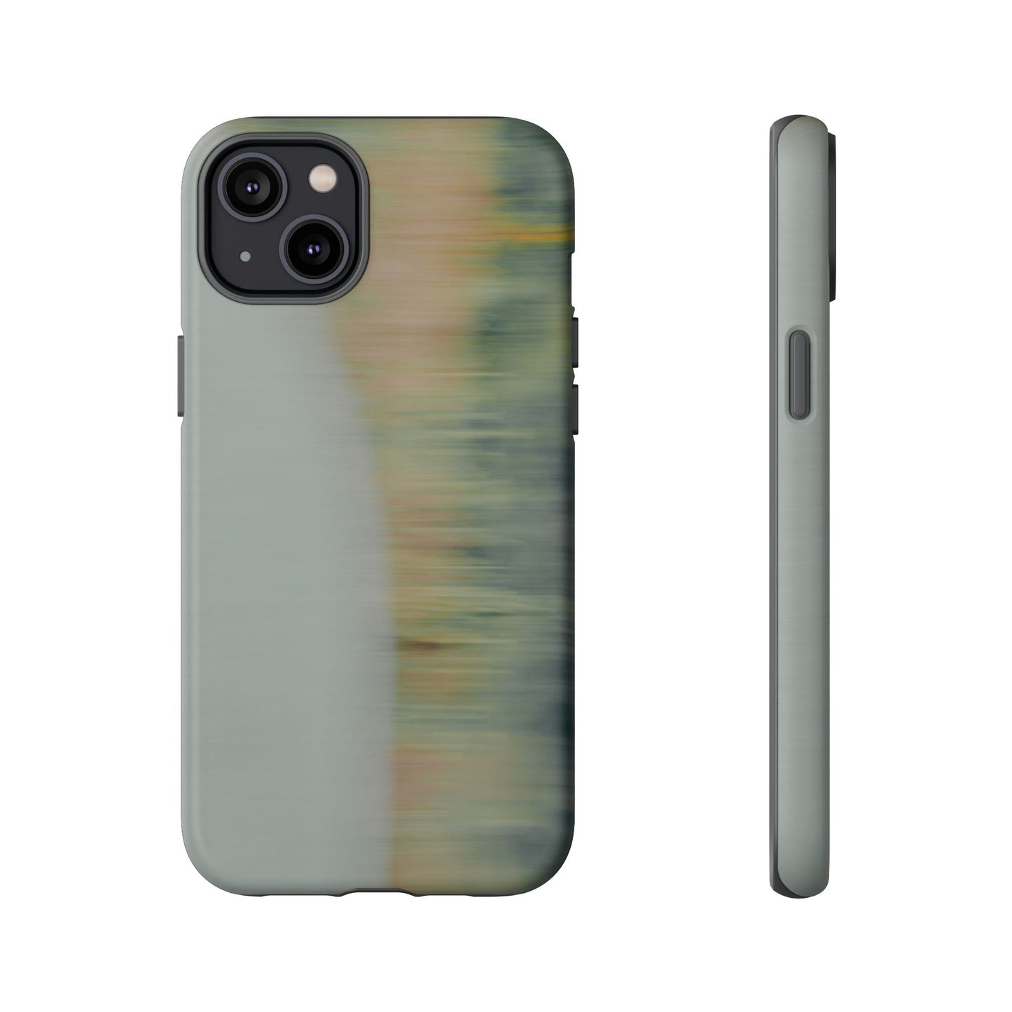 Tough Cases: Modern Abstract iPhone Case for Nature Lovers