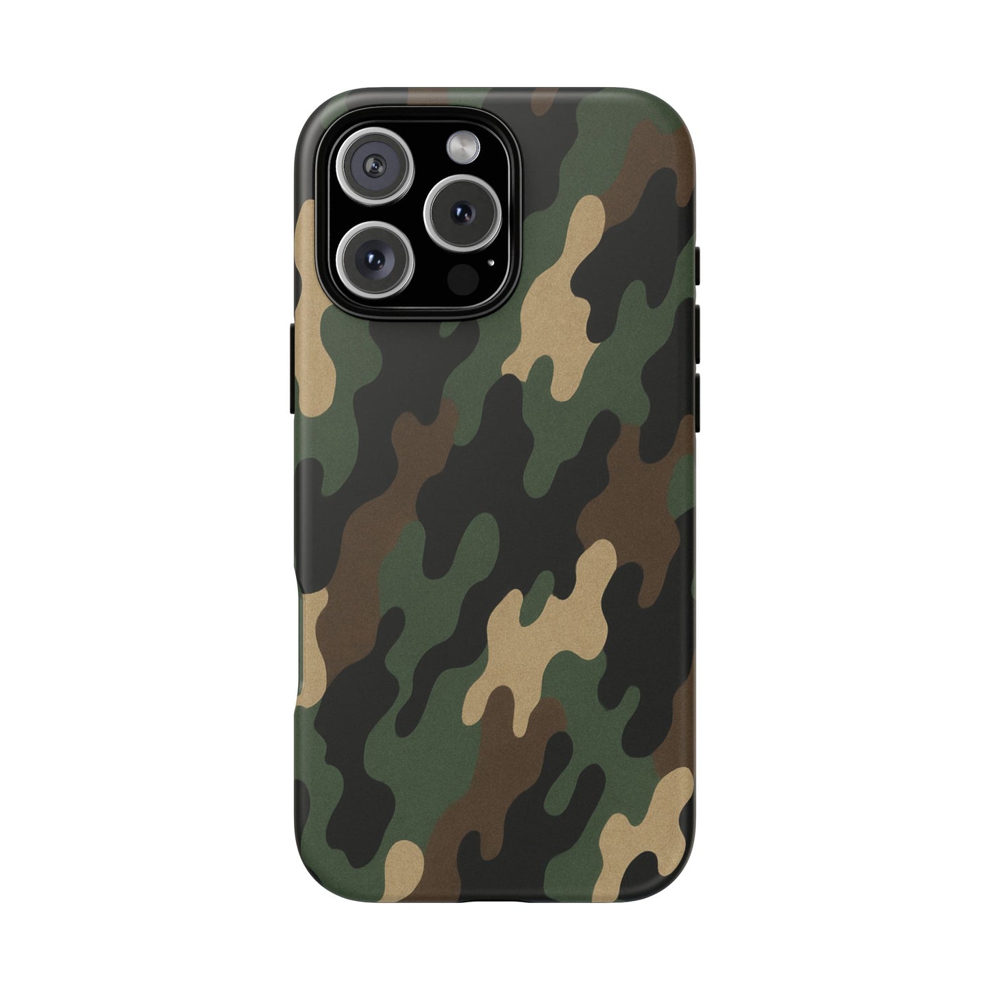 Camouflage Phone Case, Tough Cases, Military Style, Unique Phone Accessories, Gift for Him, Durable Phone Cover