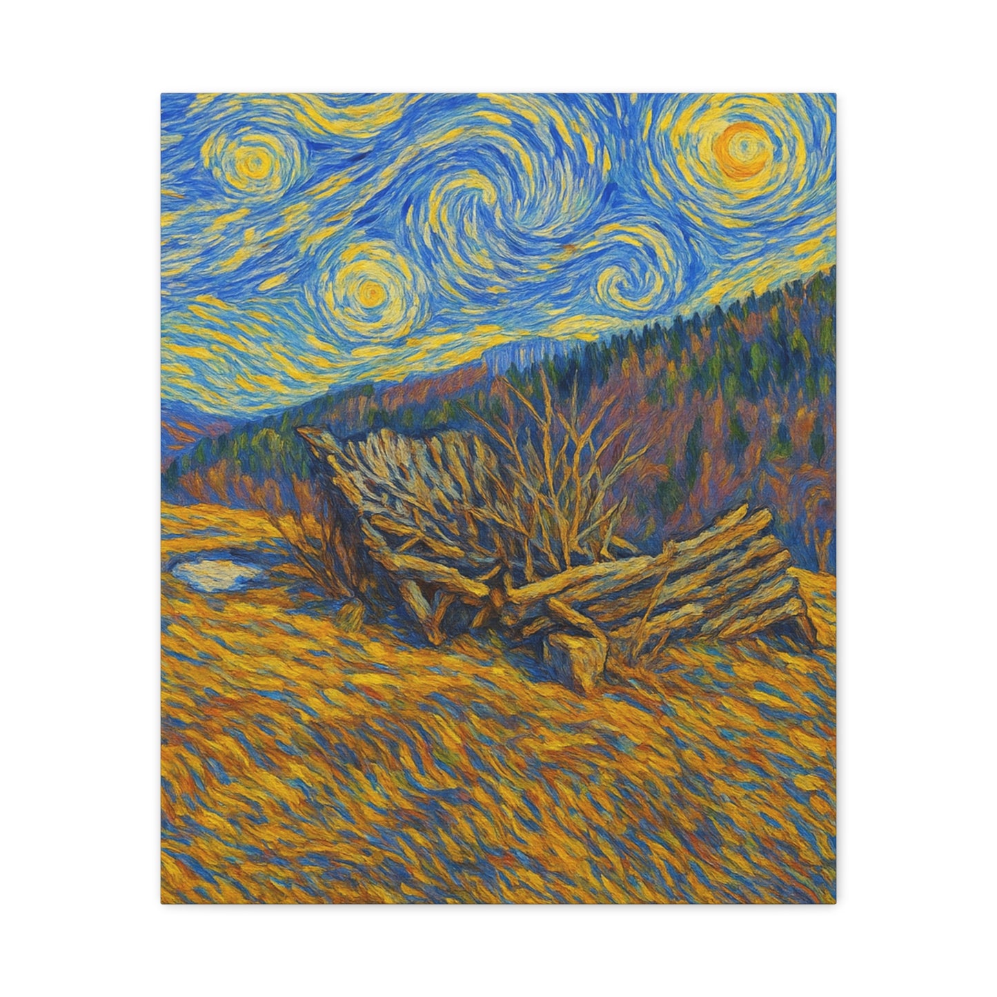 Artistic Van Gogh Style Canvas Wall Art, Nature Inspired Decor, Home Aesthetic, Gift for Art Lovers, Gallery Wall Piece, Living Room Decor, [...]