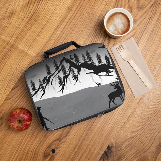 Nature-Inspired Lunch Bag - Eco-Friendly Food Carrier for Picnics, Camping, Hunting, Outdoors Enthusiasts, Outdoor Lunch Tote - product image