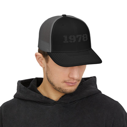 Custom Embroidered Snapback Trucker Cap | Birthday Gift, Fashion Accessory, Casual Wear, Unisex Gift, Vintage Style Hat