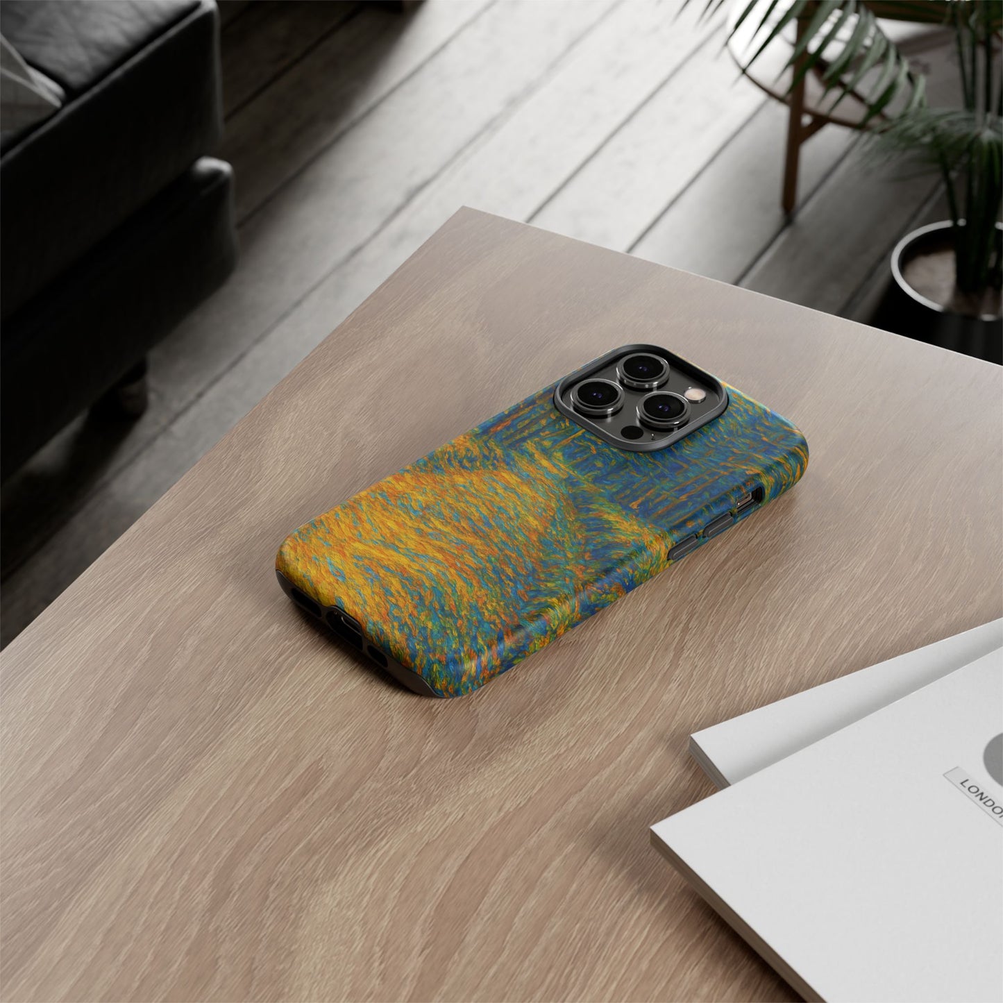 Artistic Phone Case for Nature Lovers, Tough Cases, Vibrant Design, Gift for Friends, Phone Accessories, Unique Artwork