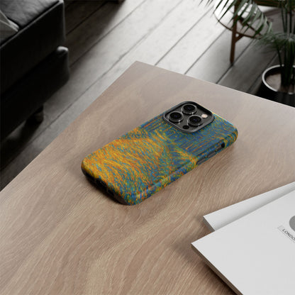Artistic Phone Case for Nature Lovers, Tough Cases, Vibrant Design, Gift for Friends, Phone Accessories, Unique Artwork