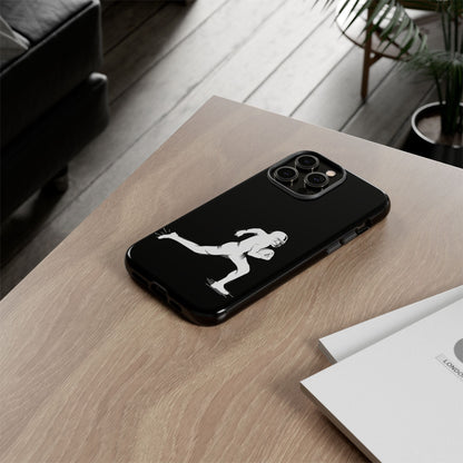 Football Player Phone Case, Tough Cases, Sports Phone Cover, Gift for Athletes, iPhone & Samsung Accessories, Running Player Design