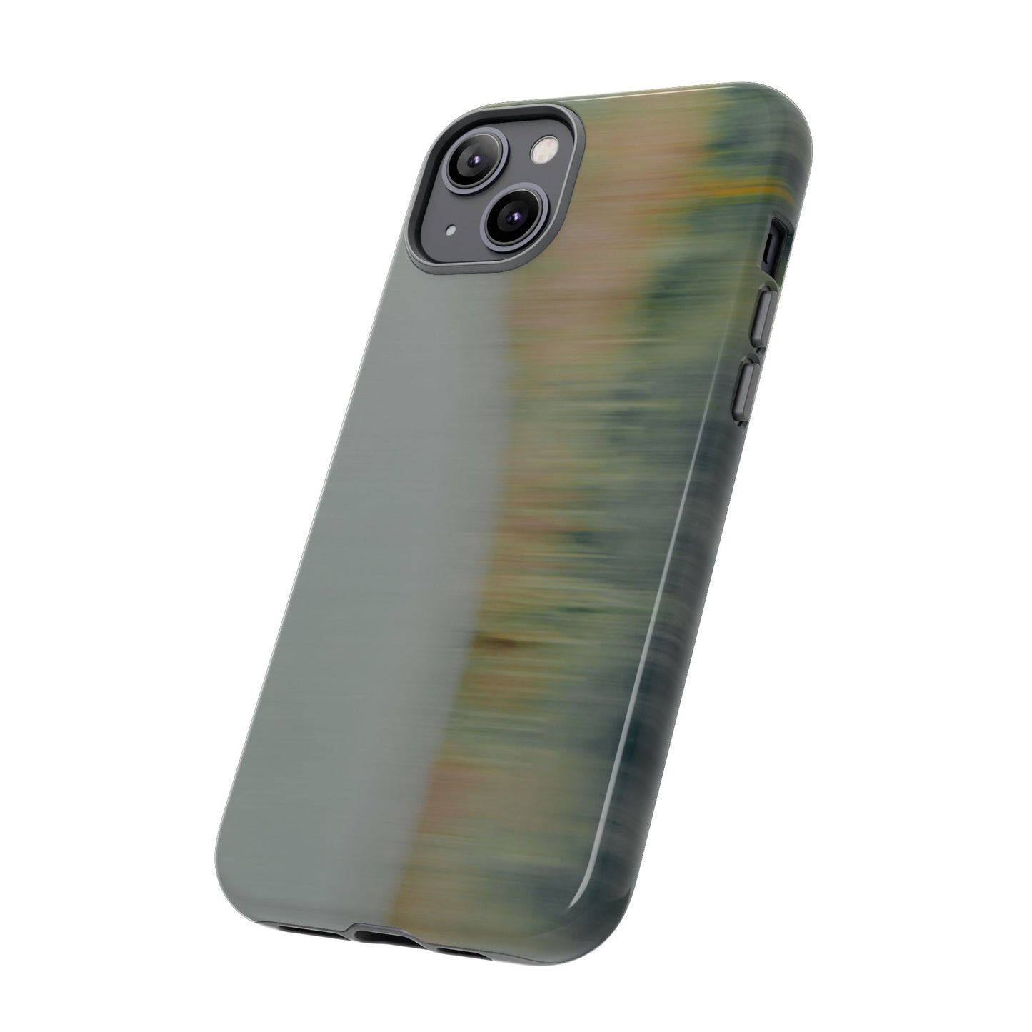 Tough Cases: Modern Abstract iPhone Case for Nature Lovers