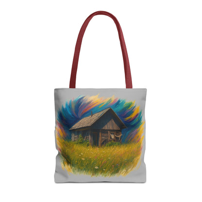 Rustic Charm Tote Bag | Boho Bag | Eco-Friendly Custom Design | Nature Lover Gift | Canvas Purse | Casual Carryall