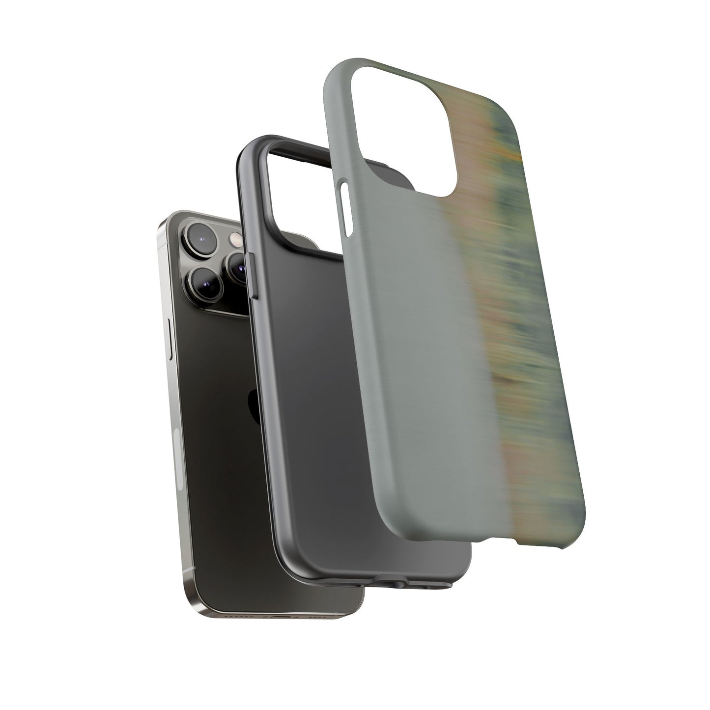 Tough Cases: Modern Abstract iPhone Case for Nature Lovers