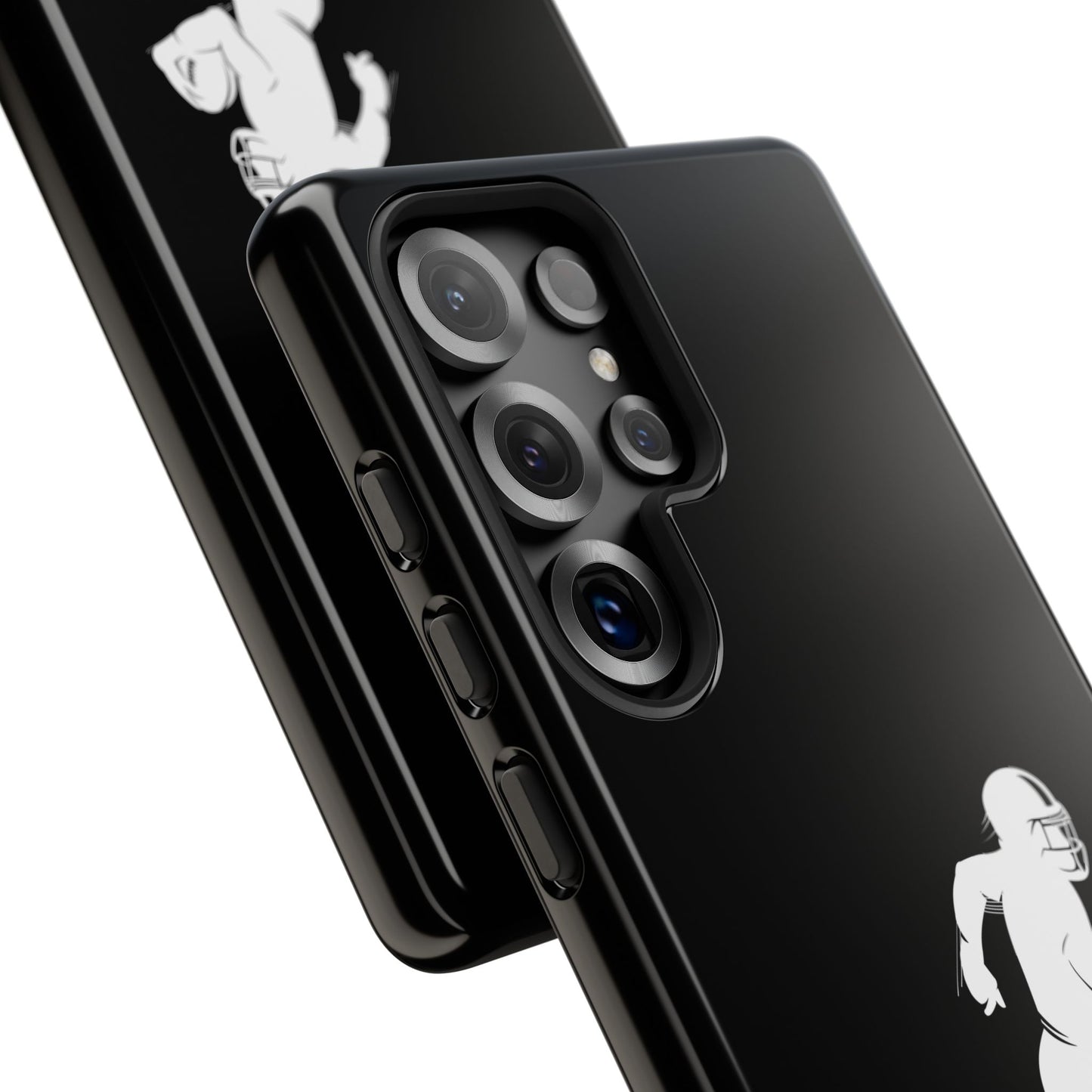 Football Player Phone Case, Tough Cases, Sports Phone Cover, Gift for Athletes, iPhone & Samsung Accessories, Running Player Design