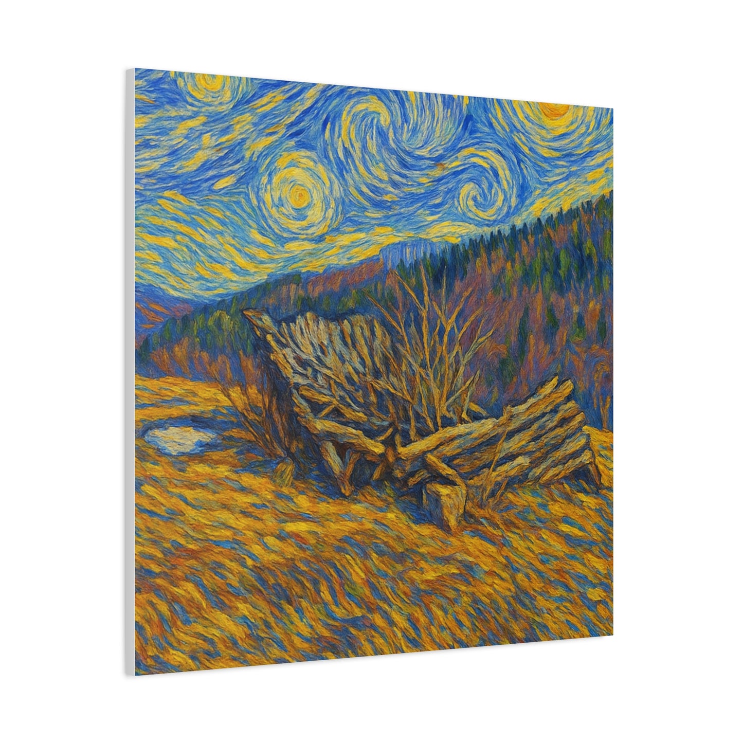 Artistic Van Gogh Style Canvas Wall Art, Nature Inspired Decor, Home Aesthetic, Gift for Art Lovers, Gallery Wall Piece, Living Room Decor, [...]