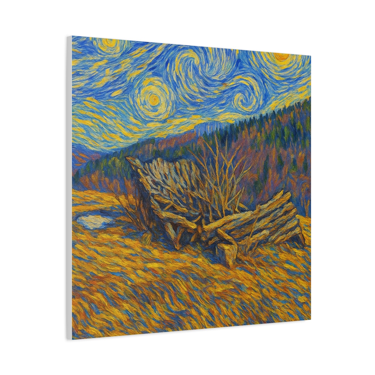 Artistic Van Gogh Style Canvas Wall Art, Nature Inspired Decor, Home Aesthetic, Gift for Art Lovers, Gallery Wall Piece, Living Room Decor, [...]