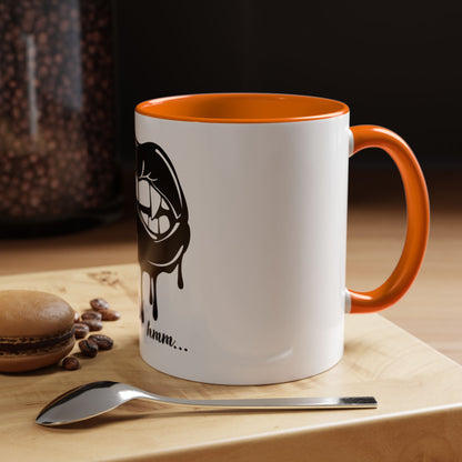 Vampire Lip Accent Coffee Mug - 11oz & 15oz - Unique Halloween Gift